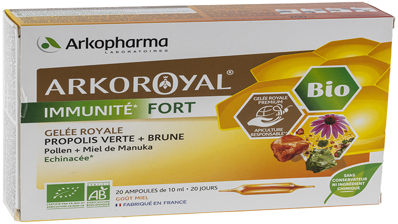 Arkoroyal Immunité Fort - complément alimentaire immunité